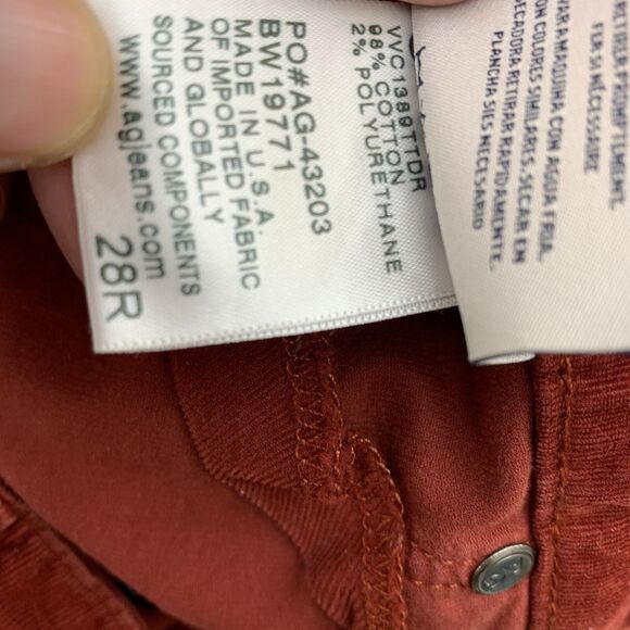 AG Adriano Goldschmied Pants Size 28R The Legging Ankle Super Skinny  Stretch - Picture 14 of 16